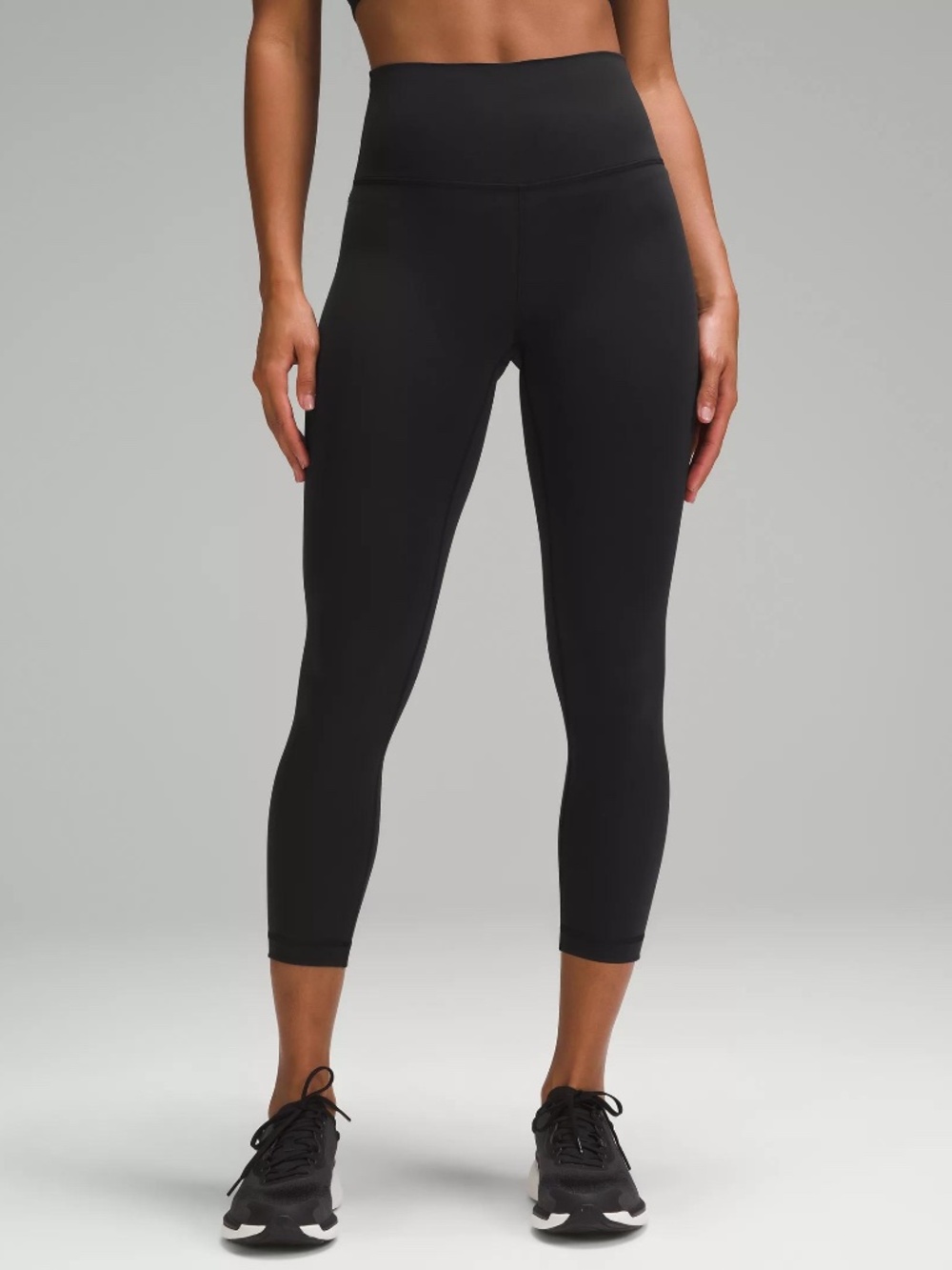 lululemon Wunder Train High-Rise Crop 23" Black Size 4